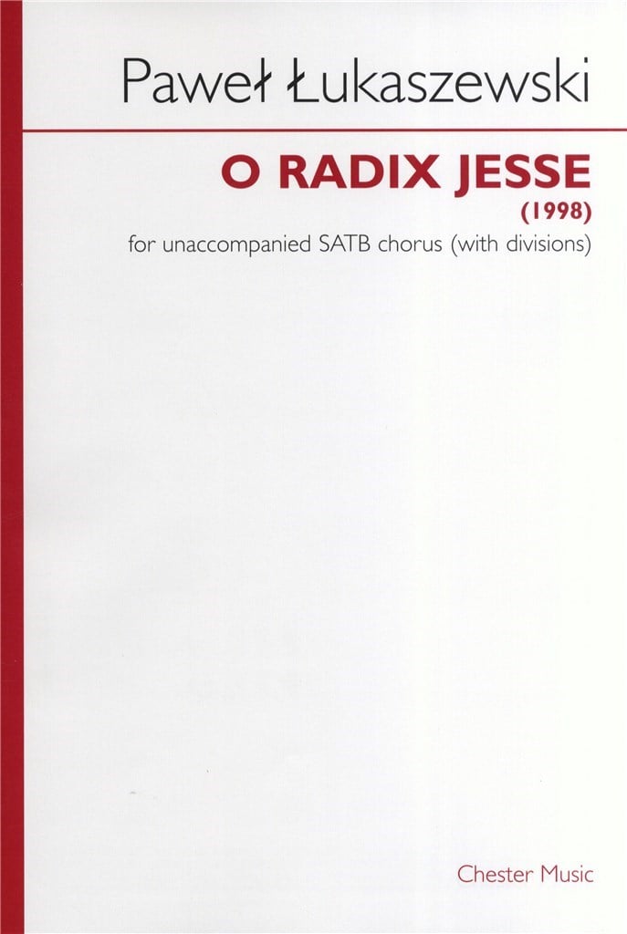 O Radix Jesse (SATB)